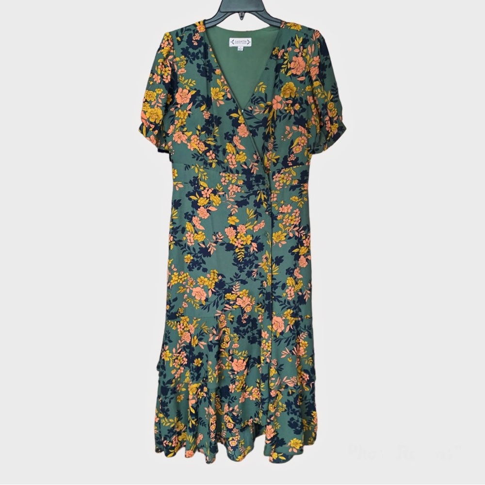 Nanette Lepore Floral Wrap Dress